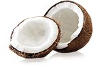 C for Coconut Finest Quality Coconuts Toffees